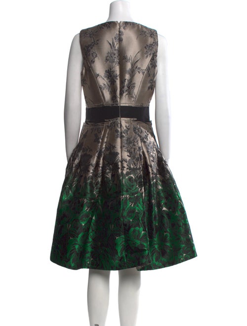 Carolina Herrera Printed Knee-Length Dress
