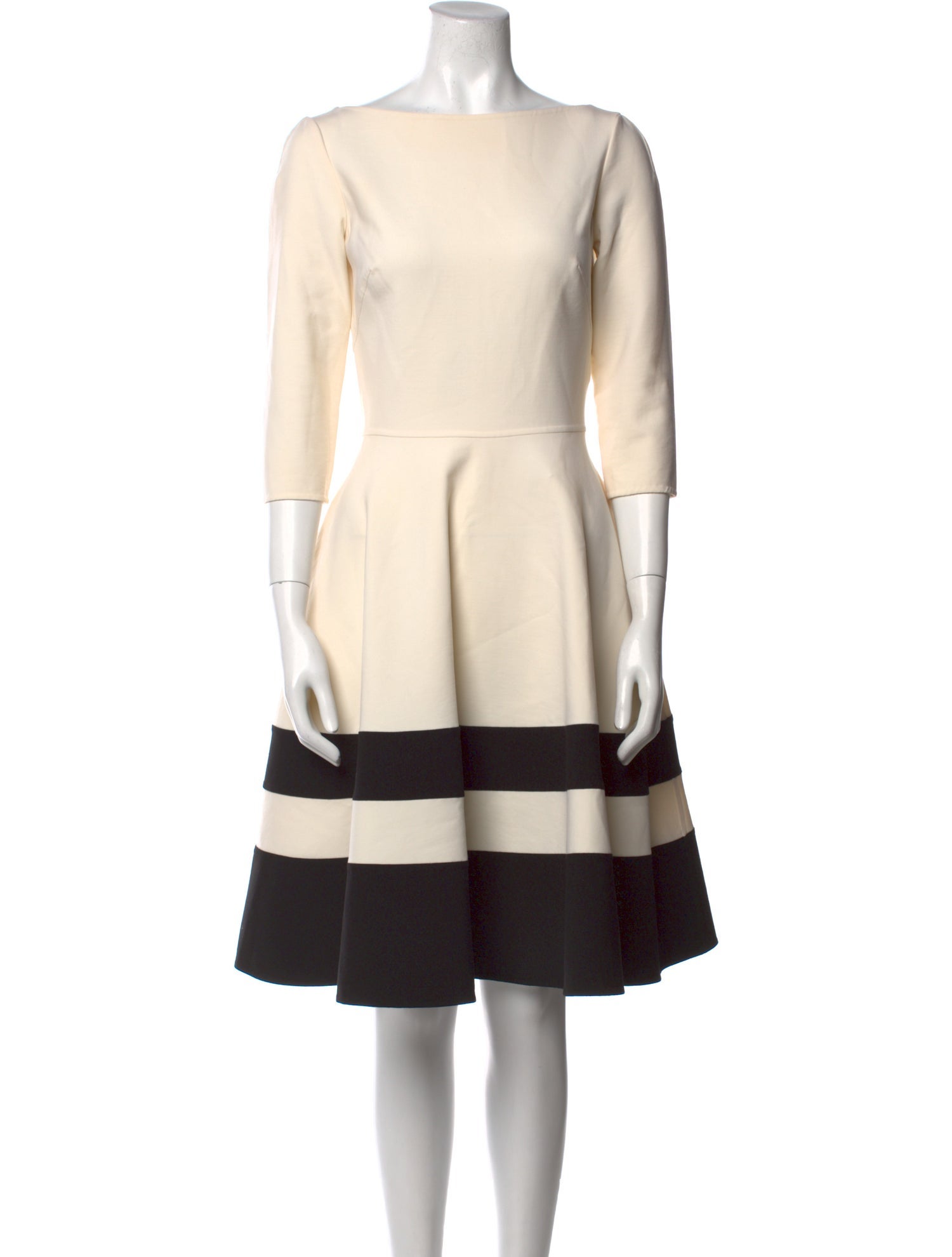 Carolina Herrera Wool Knee-Length Dress