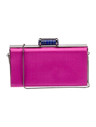 Carolina Herrera Satin Shoulder Bag