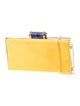 Carolina Herrera Satin Shoulder Bag