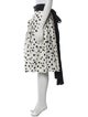 Carolina Herrera Polka Dot Print Knee-Length Skirt