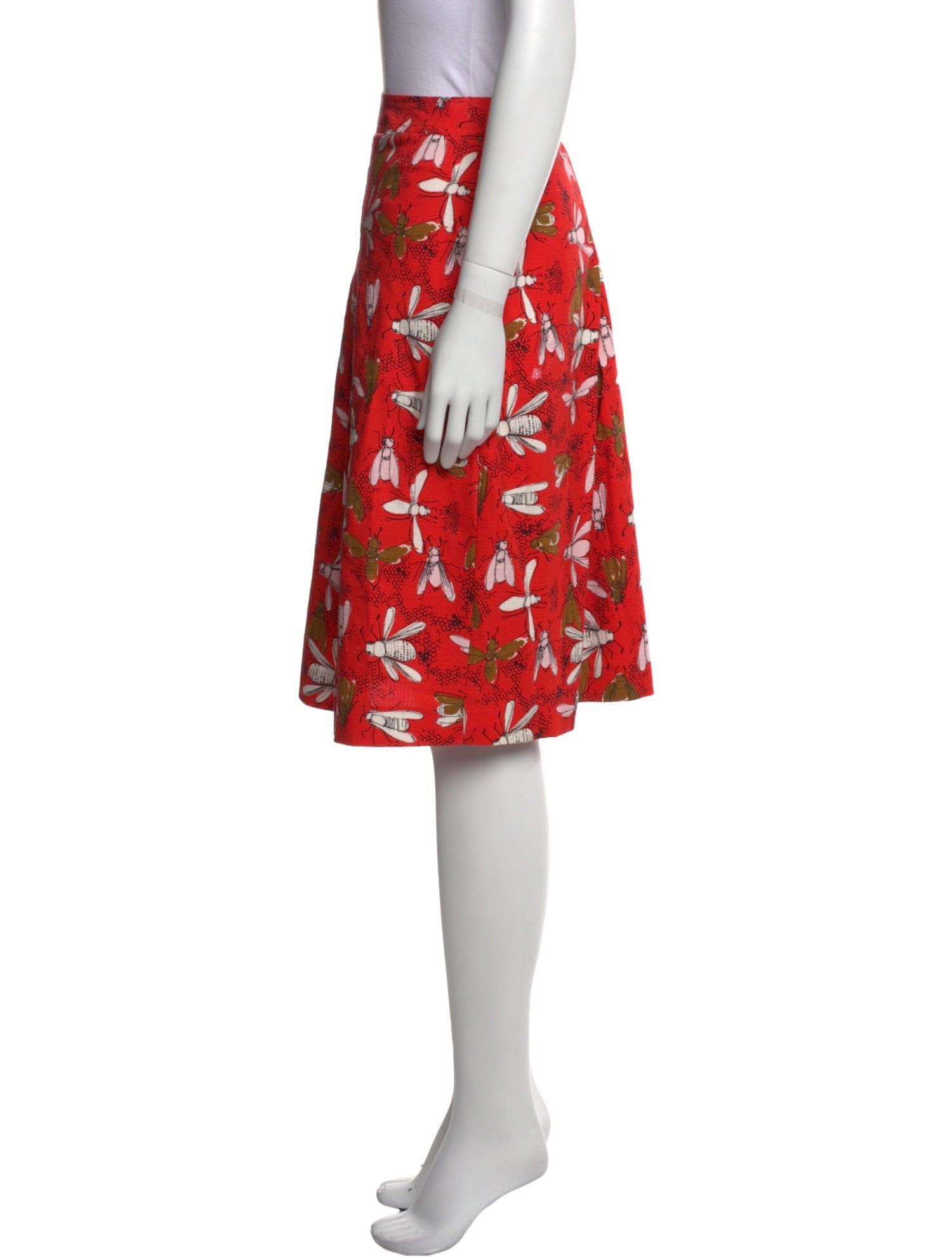 Carolina Herrera Printed Knee-Length Skirt