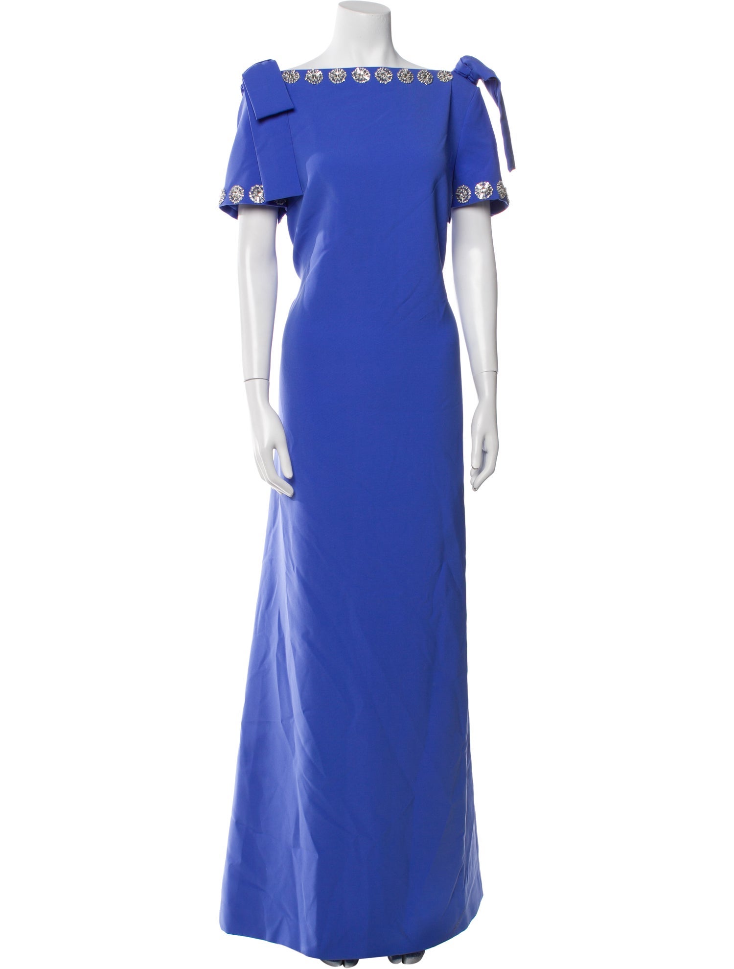 Carolina Herrera Off-The-Shoulder Long Dress w/ Tags