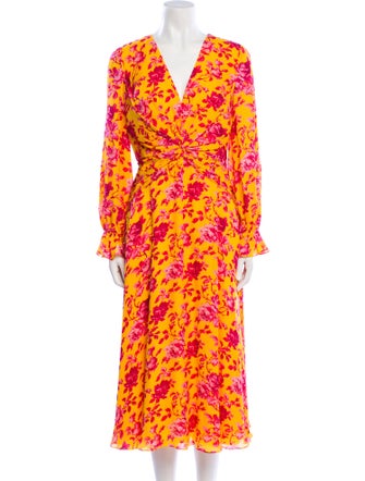 Carolina Herrera Silk Long Dress