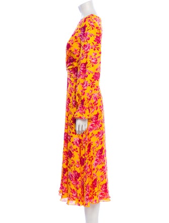 Carolina Herrera Silk Long Dress
