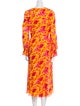 Carolina Herrera Silk Long Dress