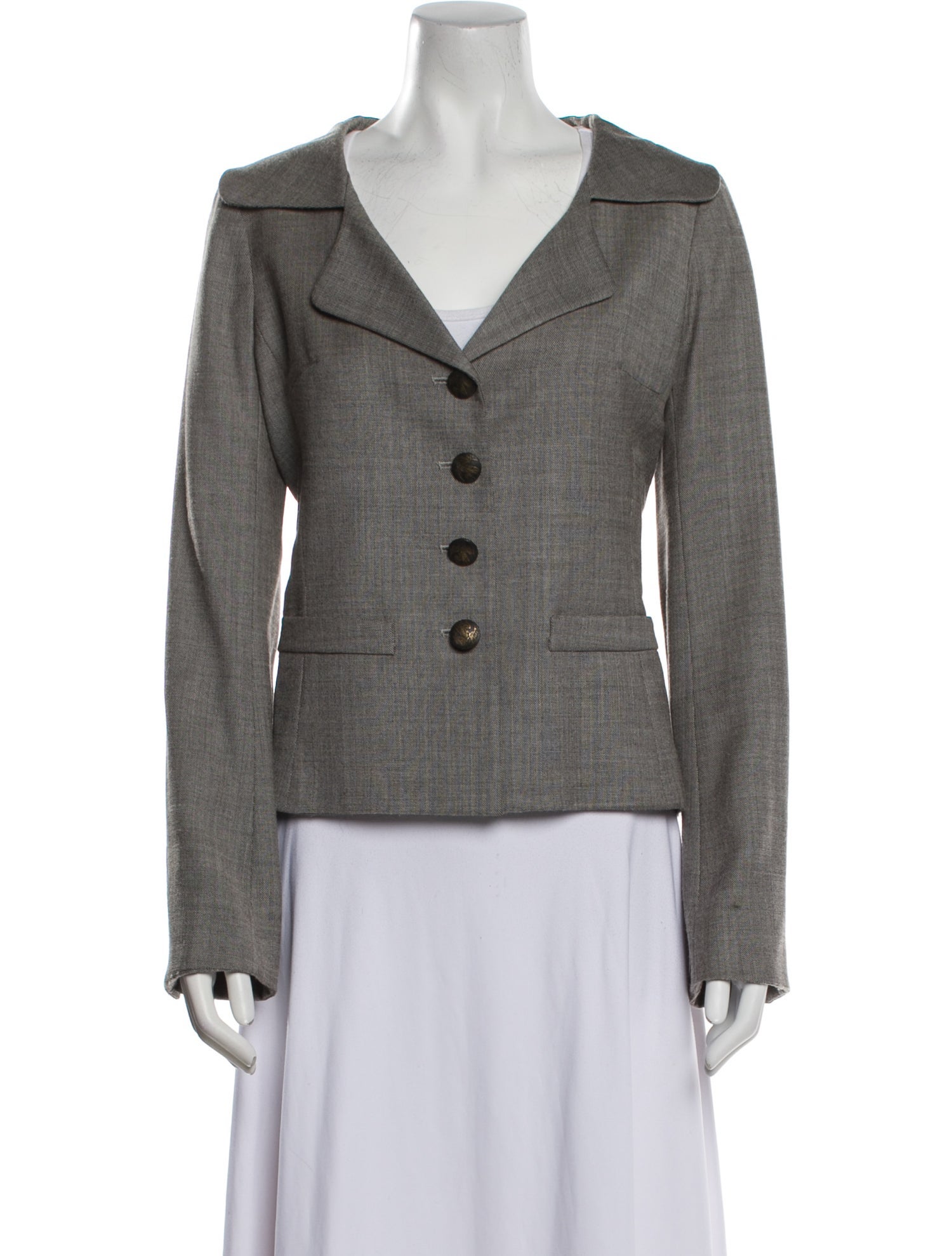 Carolina Herrera Striped Blazer