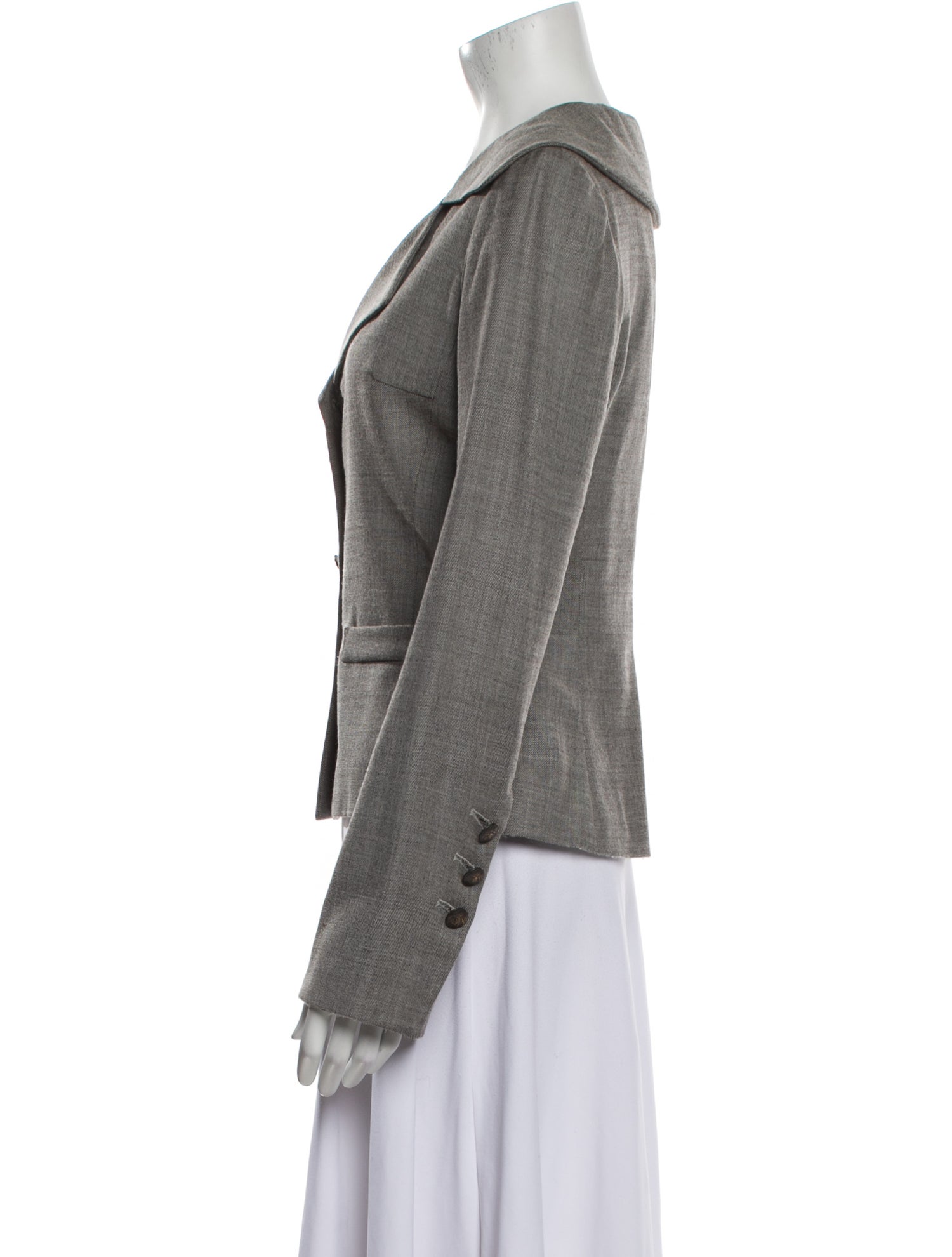 Carolina Herrera Striped Blazer