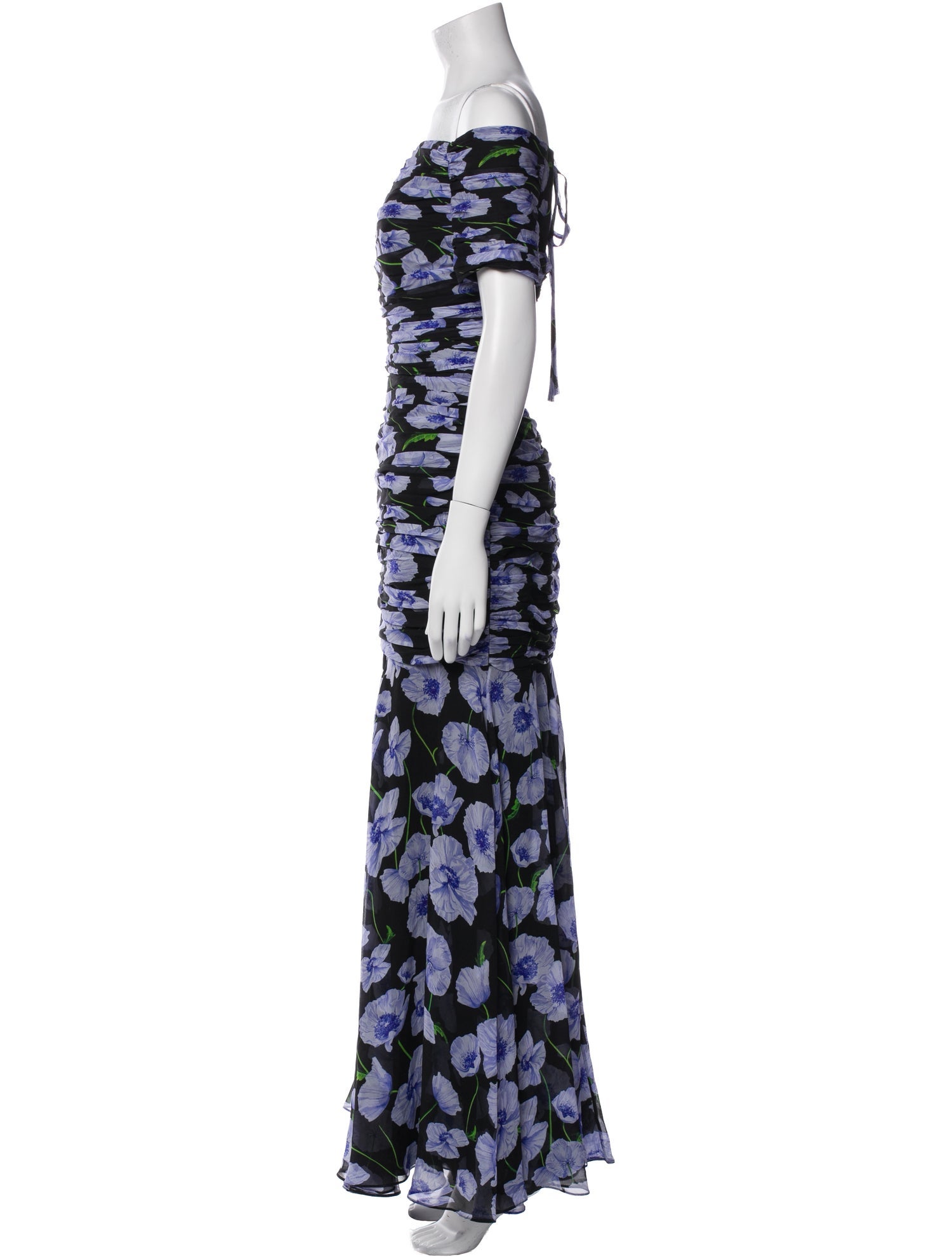 Carolina Herrera Silk Long Dress