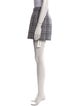 Carolina Herrera Tweed Pattern Mini Shorts