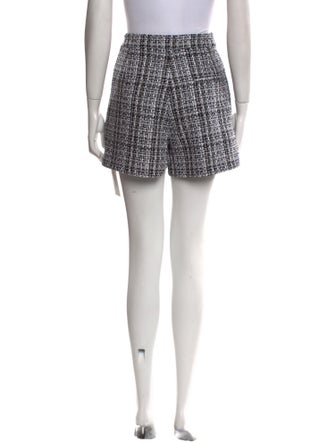 Carolina Herrera Tweed Pattern Mini Shorts
