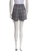 Carolina Herrera Tweed Pattern Mini Shorts