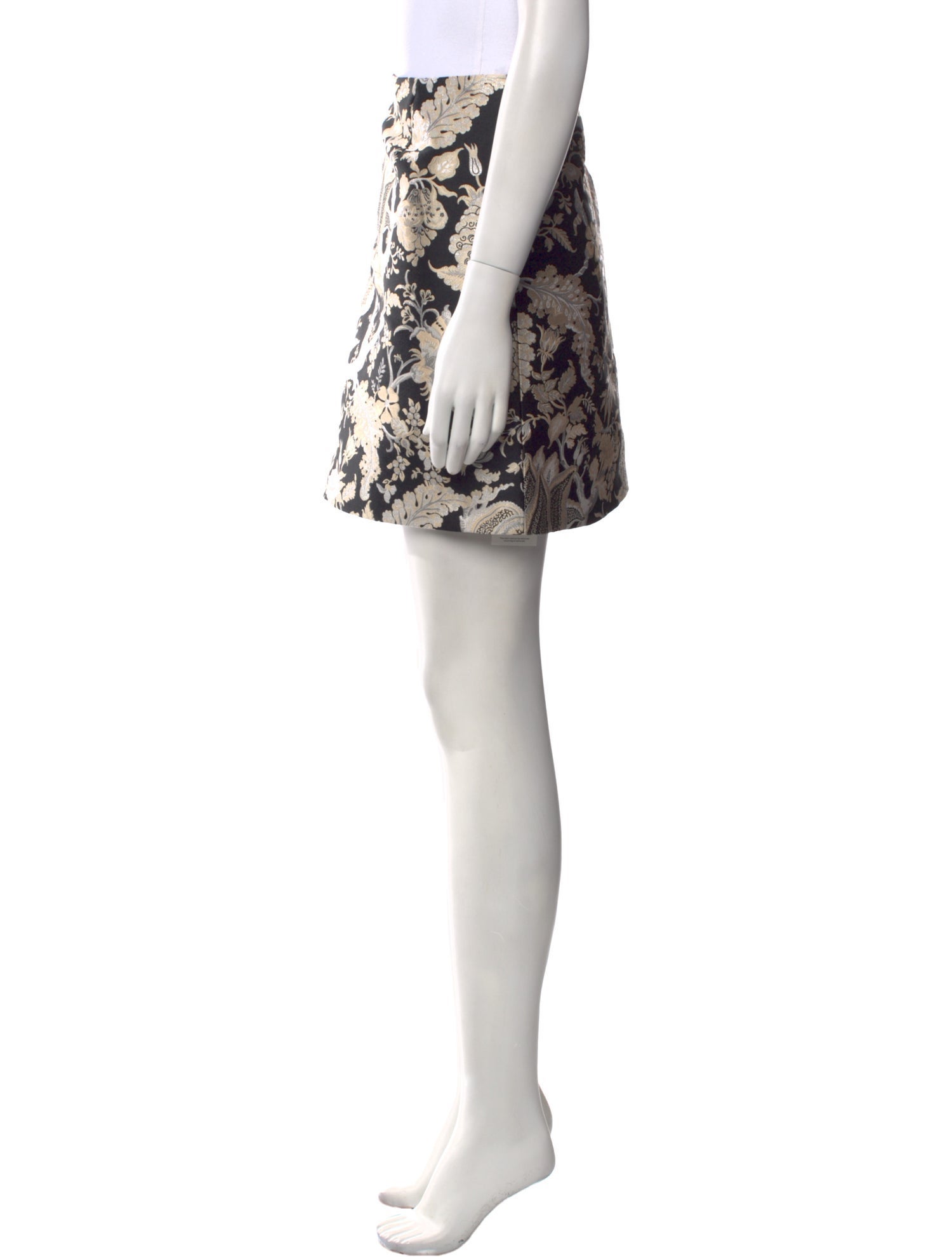 Carolina Herrera Floral Print Mini Skirt w/ Tags