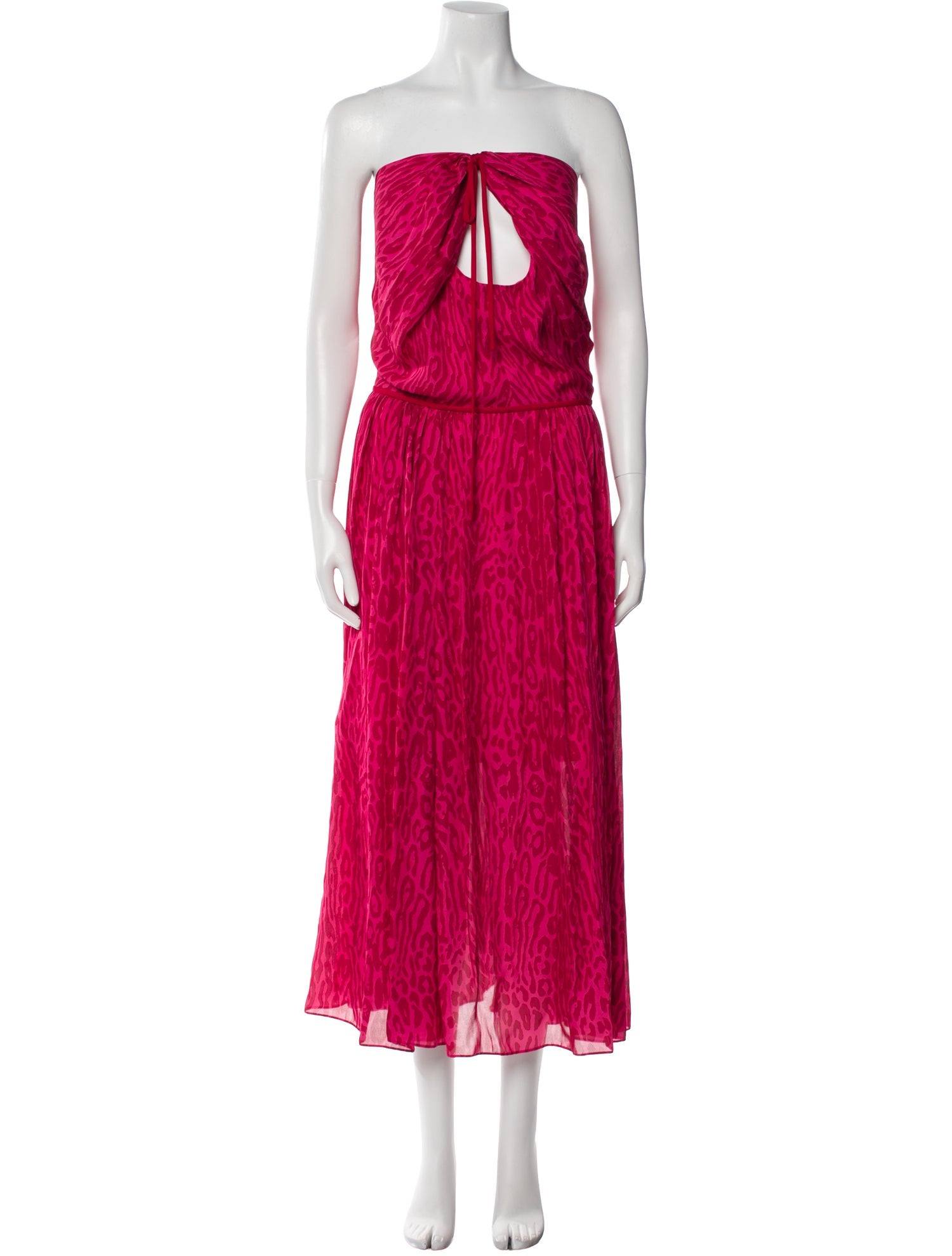 Carolina Herrera Silk Long Dress