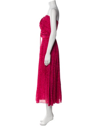 Carolina Herrera Silk Long Dress