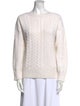 Carolina Herrera Virgin Wool Bateau Neckline Sweater