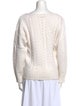 Carolina Herrera Virgin Wool Bateau Neckline Sweater