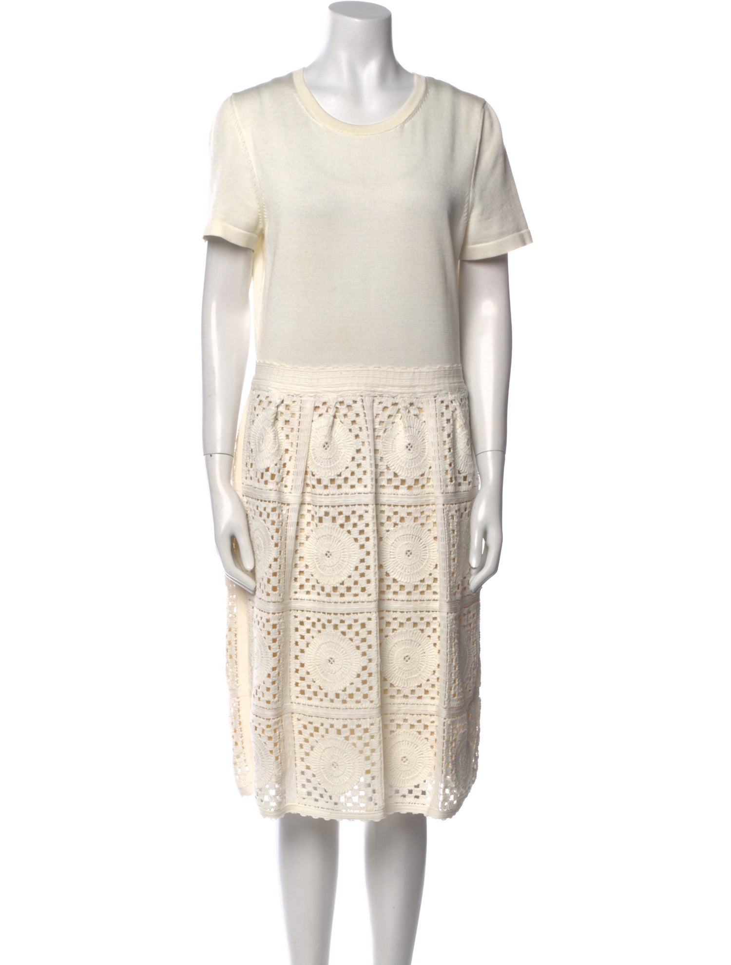 Carolina Herrera Patterned Midi Length Dress