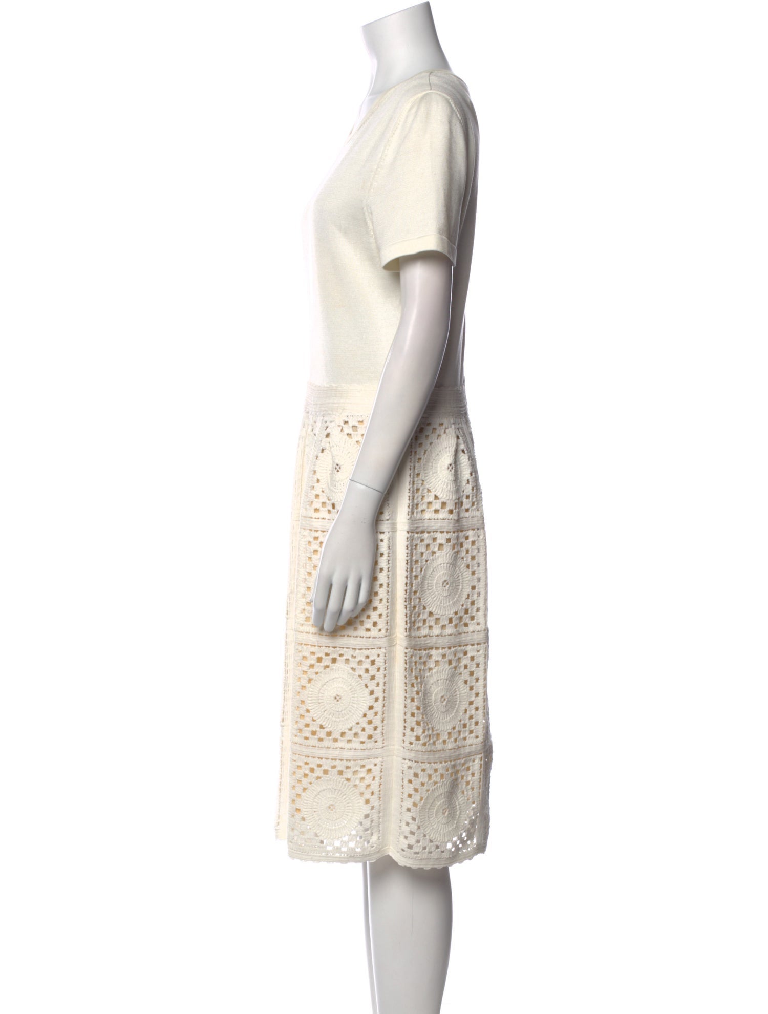 Carolina Herrera Patterned Midi Length Dress