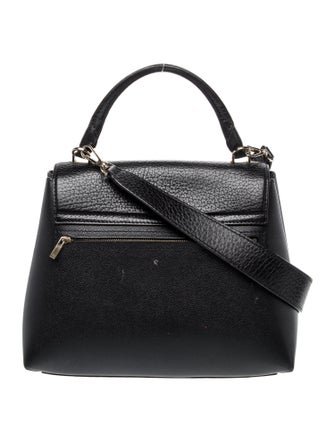 Carolina Herrera Leather Top Handle Bag