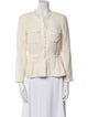 Carolina Herrera Tweed Pattern Jacket