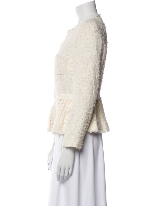 Carolina Herrera Tweed Pattern Jacket