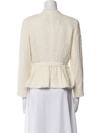 Carolina Herrera Tweed Pattern Jacket