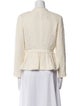 Carolina Herrera Tweed Pattern Jacket