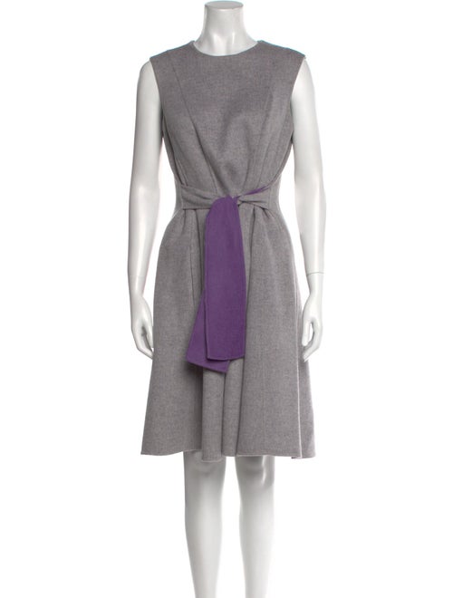 Carolina Herrera Wool Knee-Length Dress