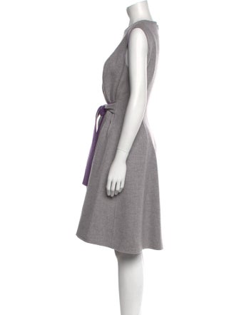 Carolina Herrera Wool Knee-Length Dress