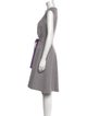 Carolina Herrera Wool Knee-Length Dress