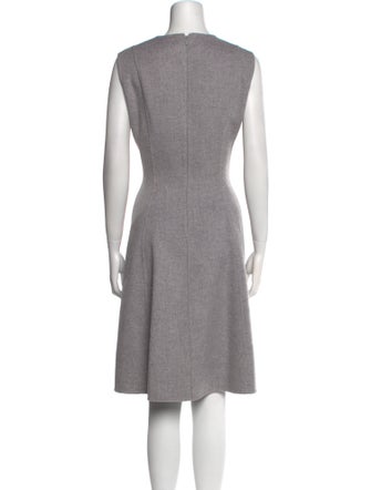 Carolina Herrera Wool Knee-Length Dress