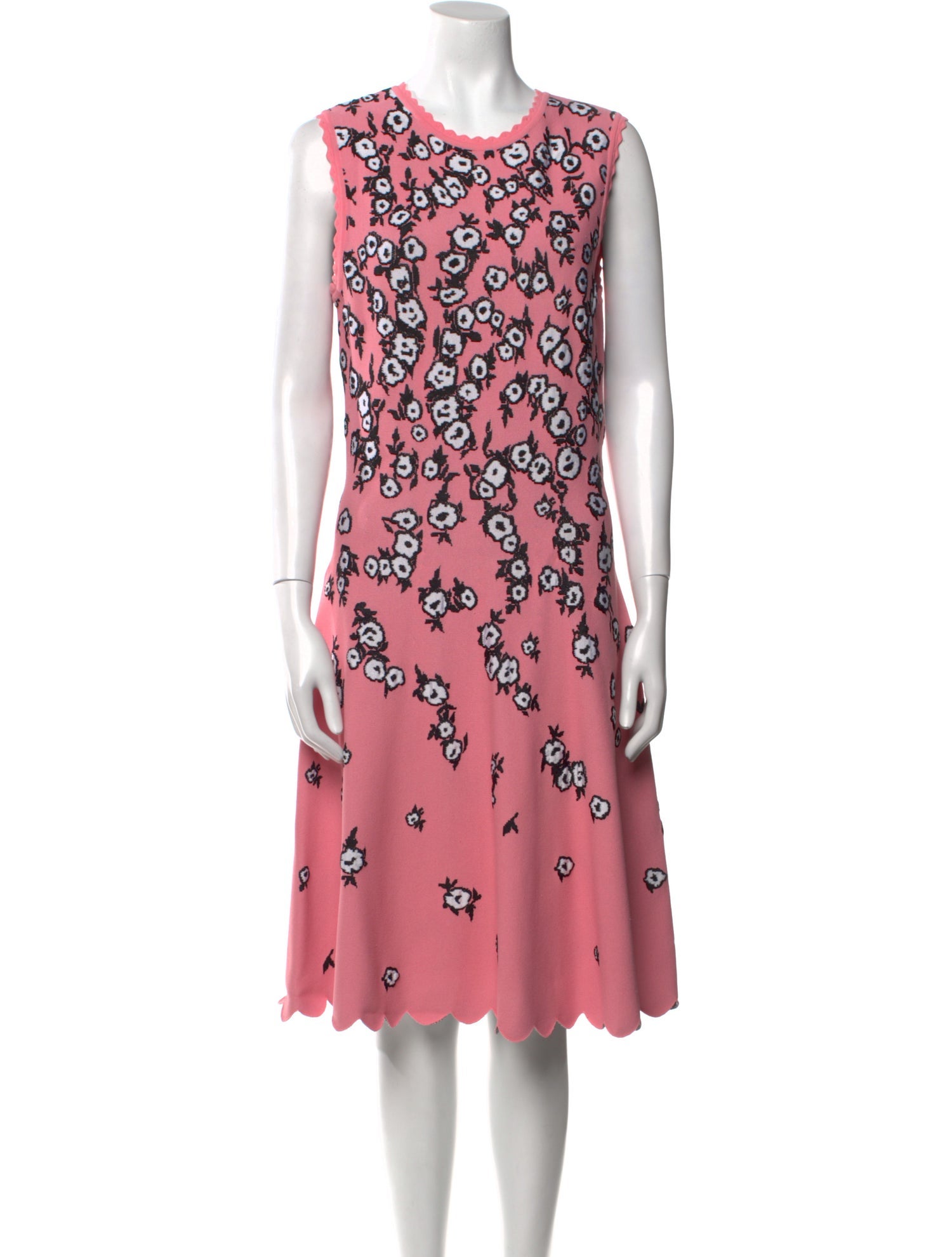 Carolina Herrera Printed Knee-Length Dress