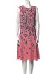 Carolina Herrera Printed Knee-Length Dress