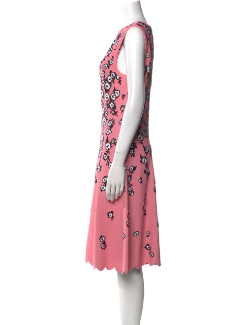 Carolina Herrera Printed Knee-Length Dress