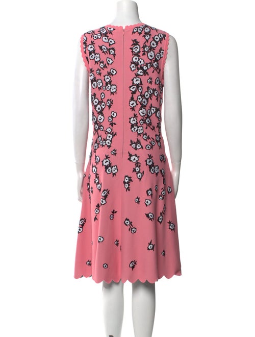 Carolina Herrera Printed Knee-Length Dress