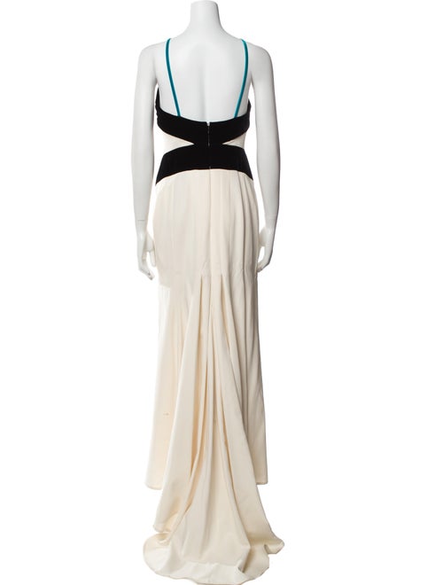 Carolina Herrera Halterneck Long Dress