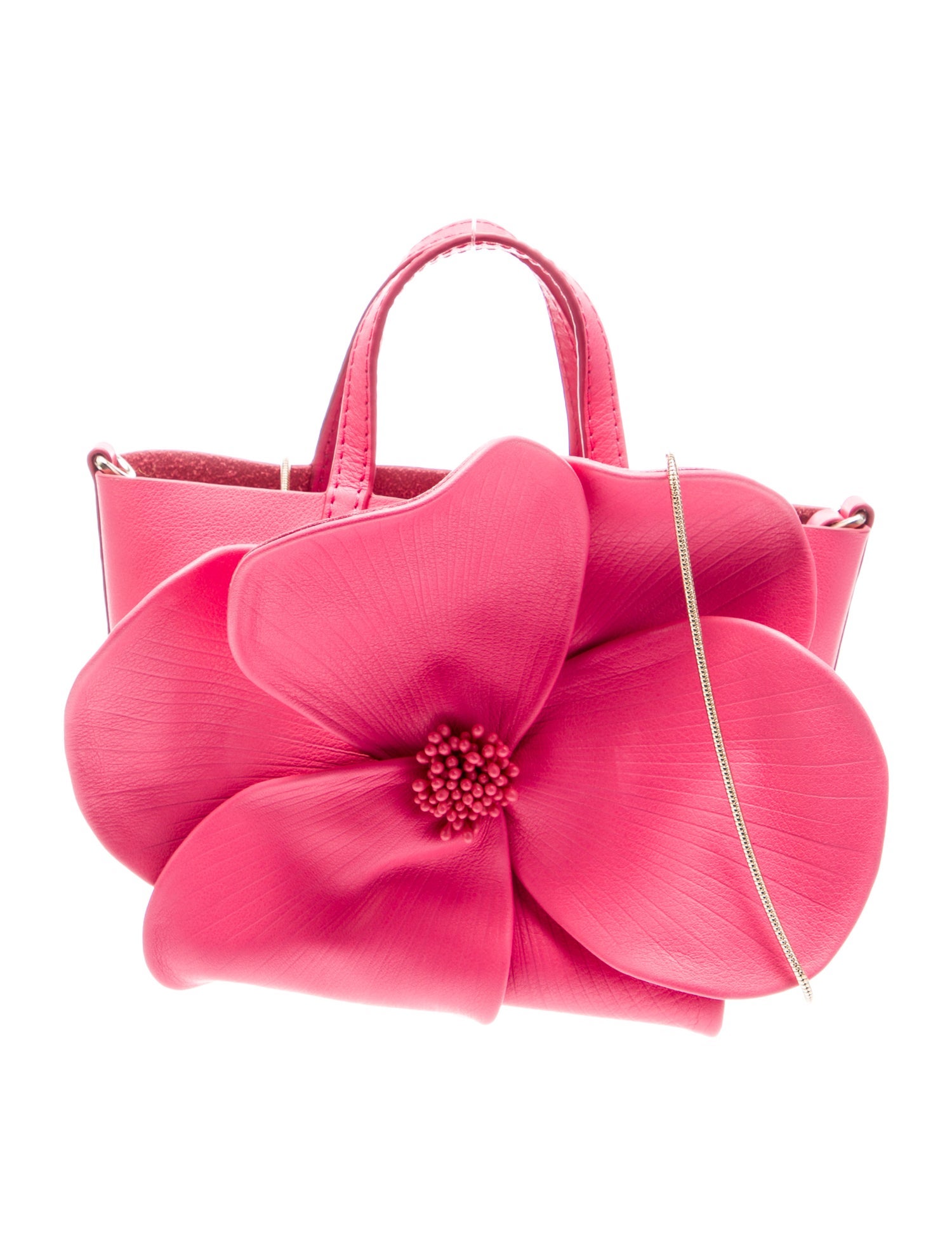 Carolina Herrera Leather Shoulder Bag