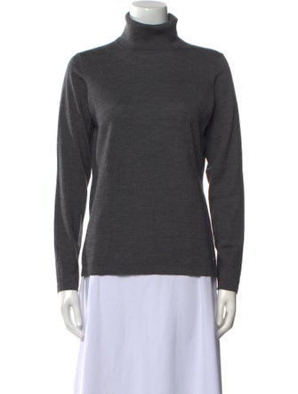 Carolina Herrera Wool Turtleneck Sweatshirt