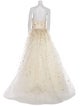 Carolina Herrera Strapless Long Dress