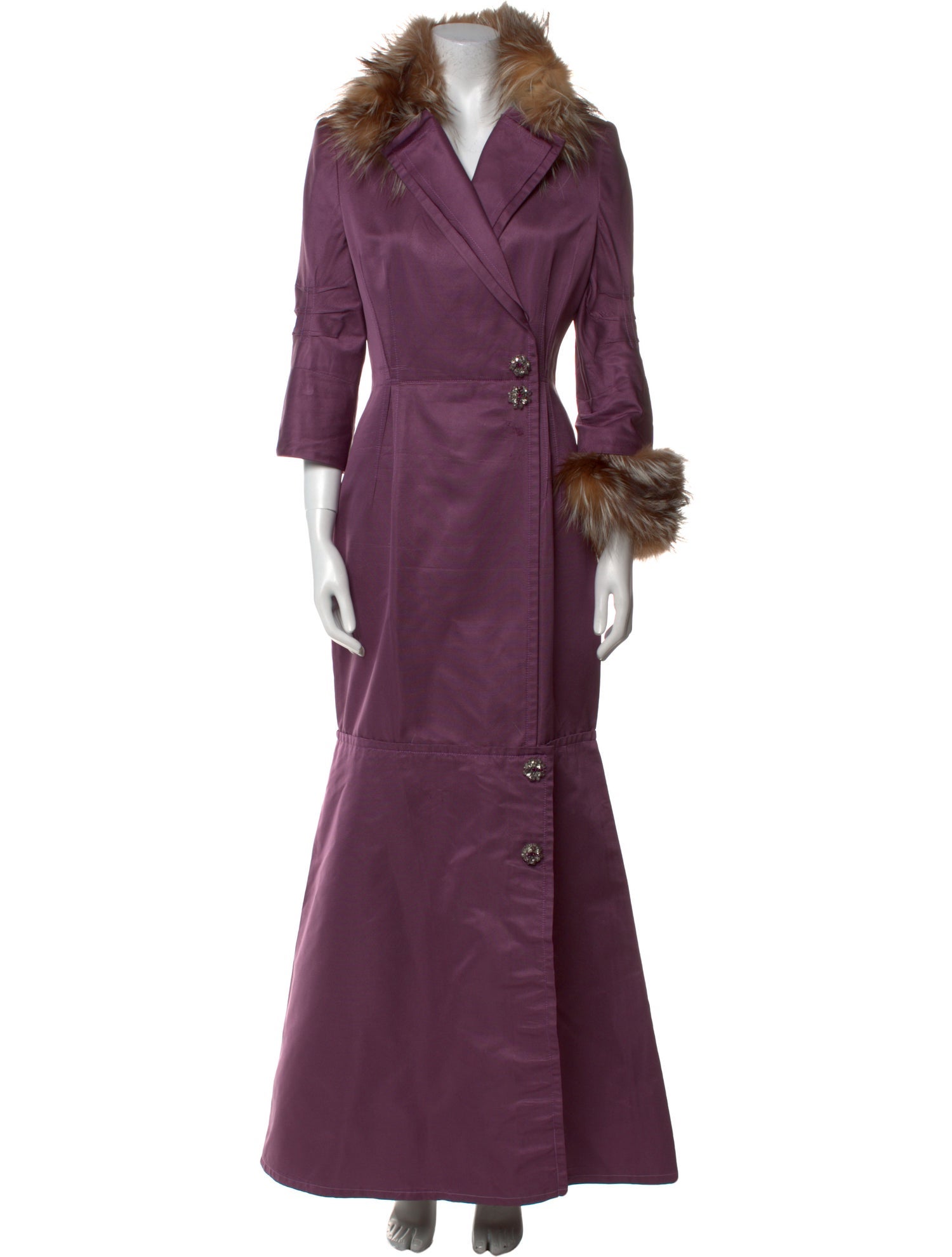 Carolina Herrera Silk Long Dress