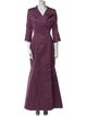 Carolina Herrera Silk Long Dress