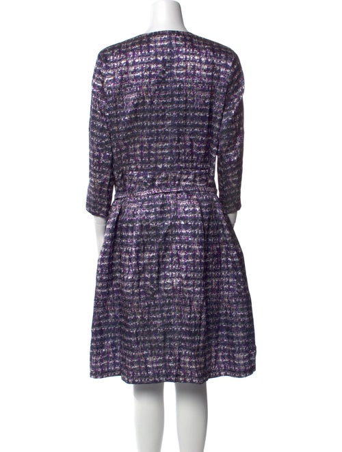 Carolina Herrera Printed Midi Length Dress