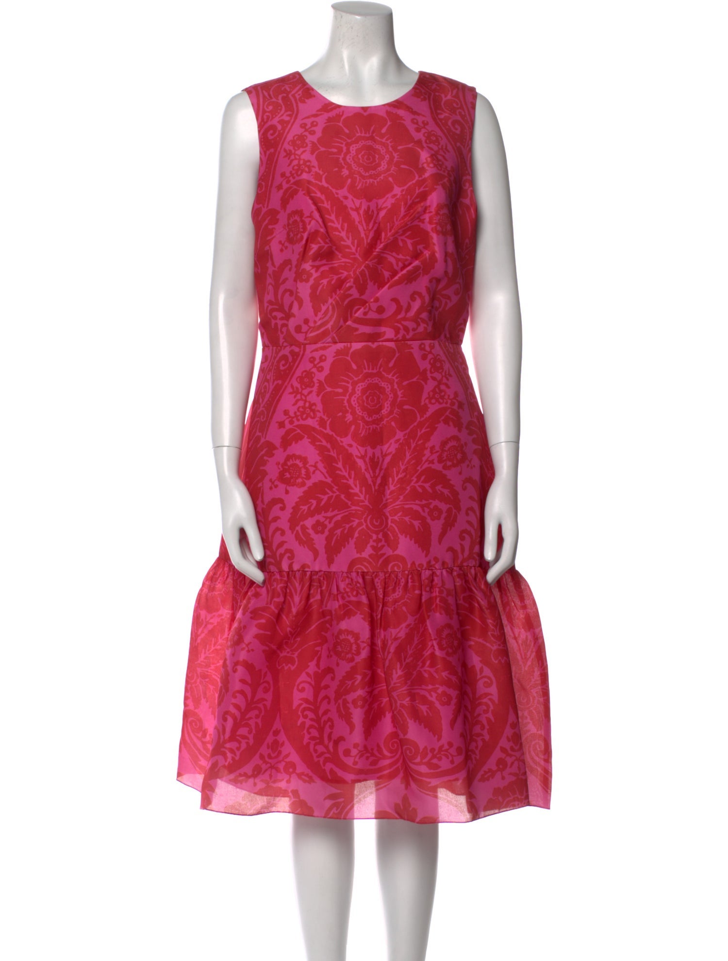 Carolina Herrera Silk Midi Length Dress w/ Tags