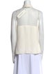 Carolina Herrera Silk Tie Neck Blouse