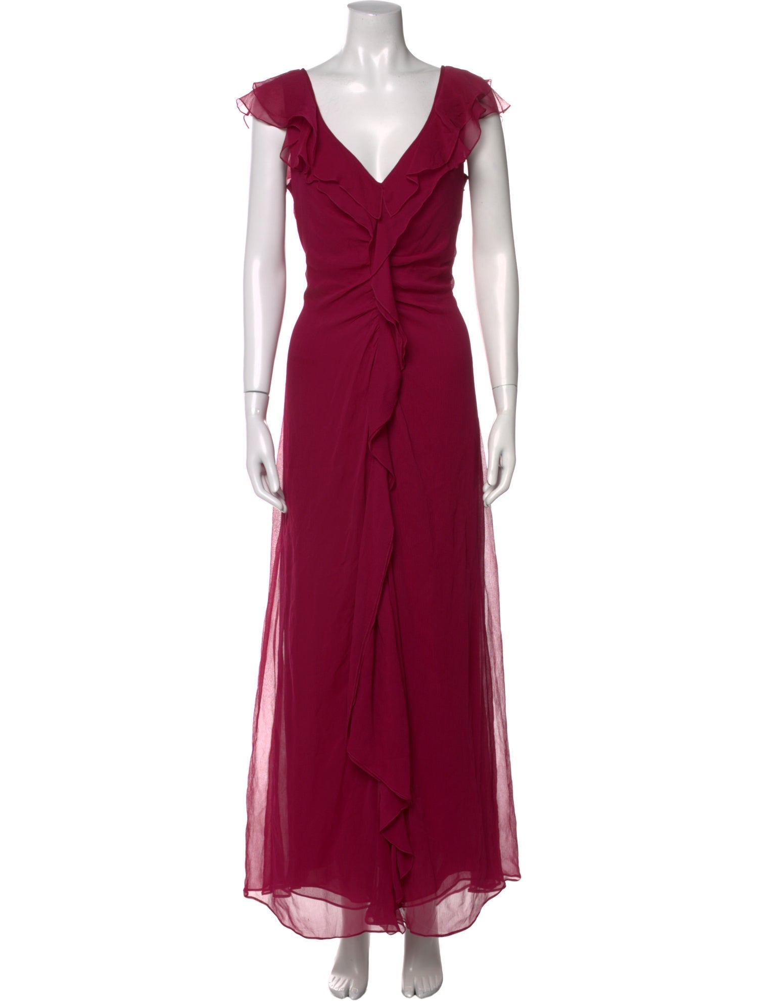 Carolina Herrera Silk Long Dress