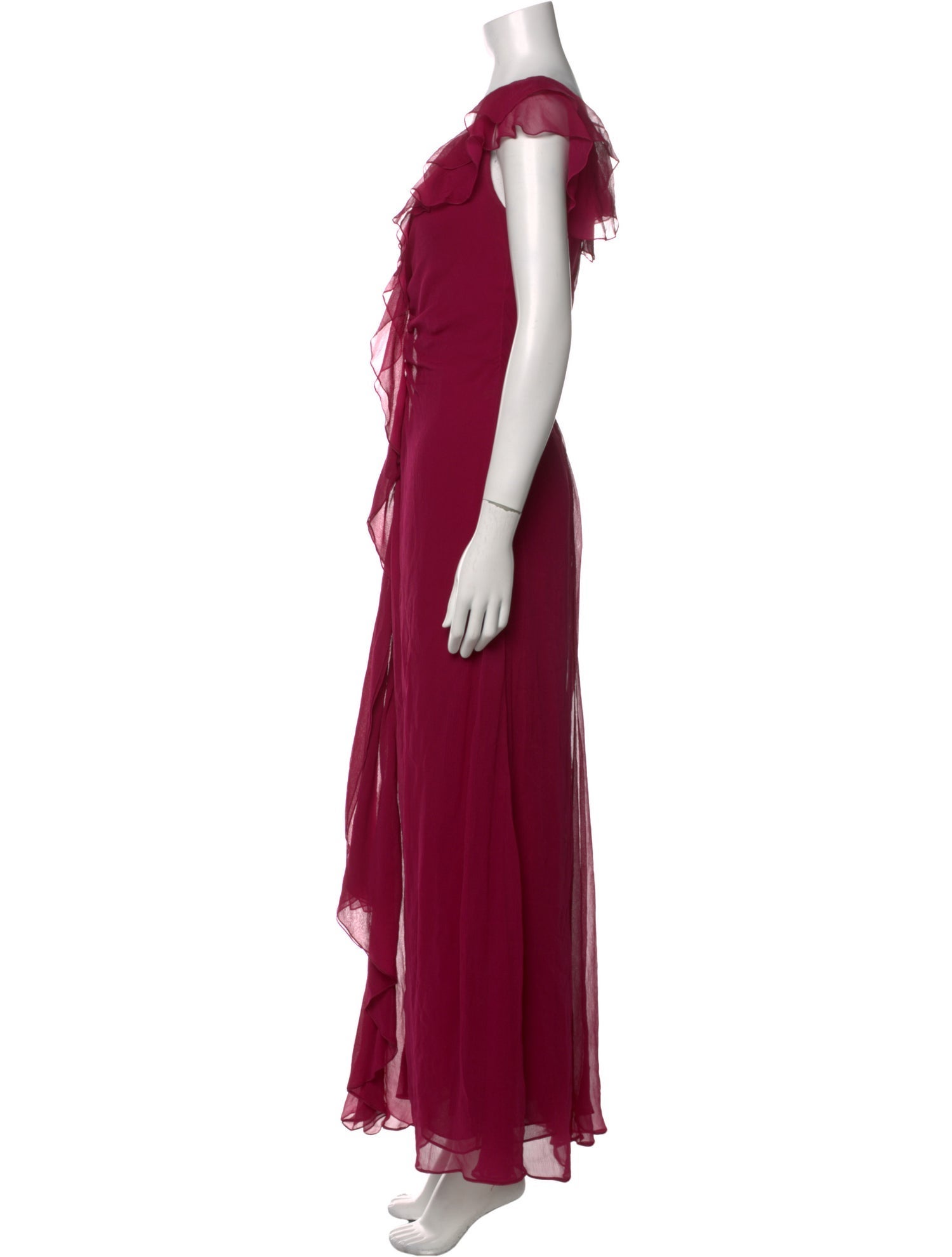 Carolina Herrera Silk Long Dress