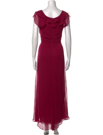 Carolina Herrera Silk Long Dress