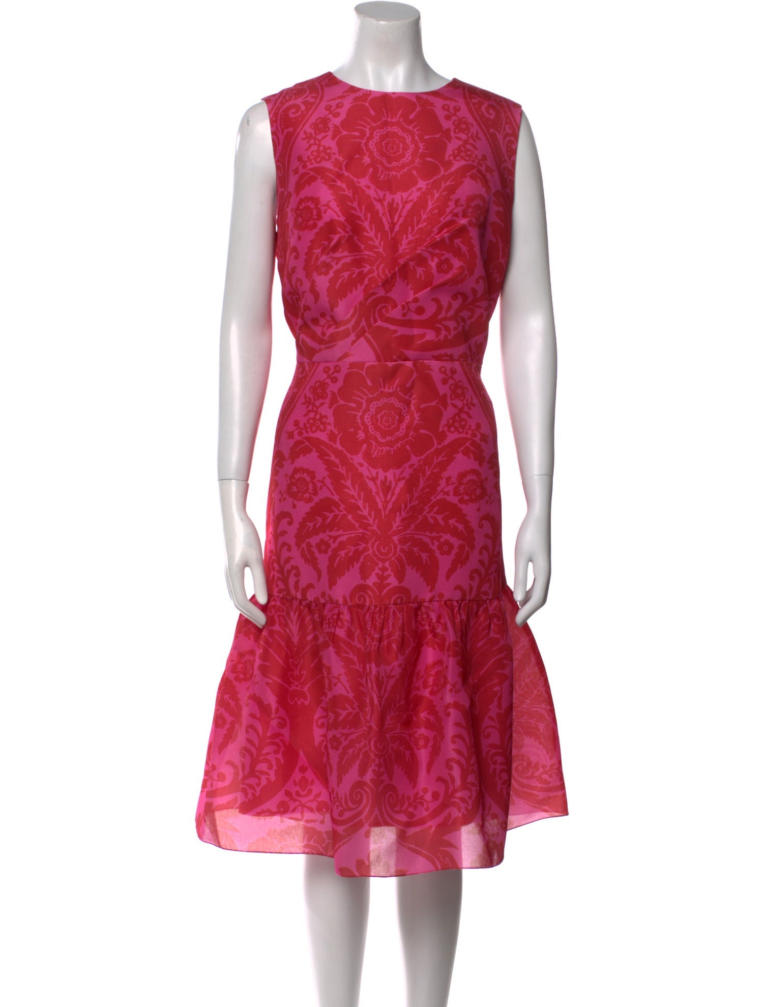 Carolina Herrera Silk Midi Length Dress w/ Tags