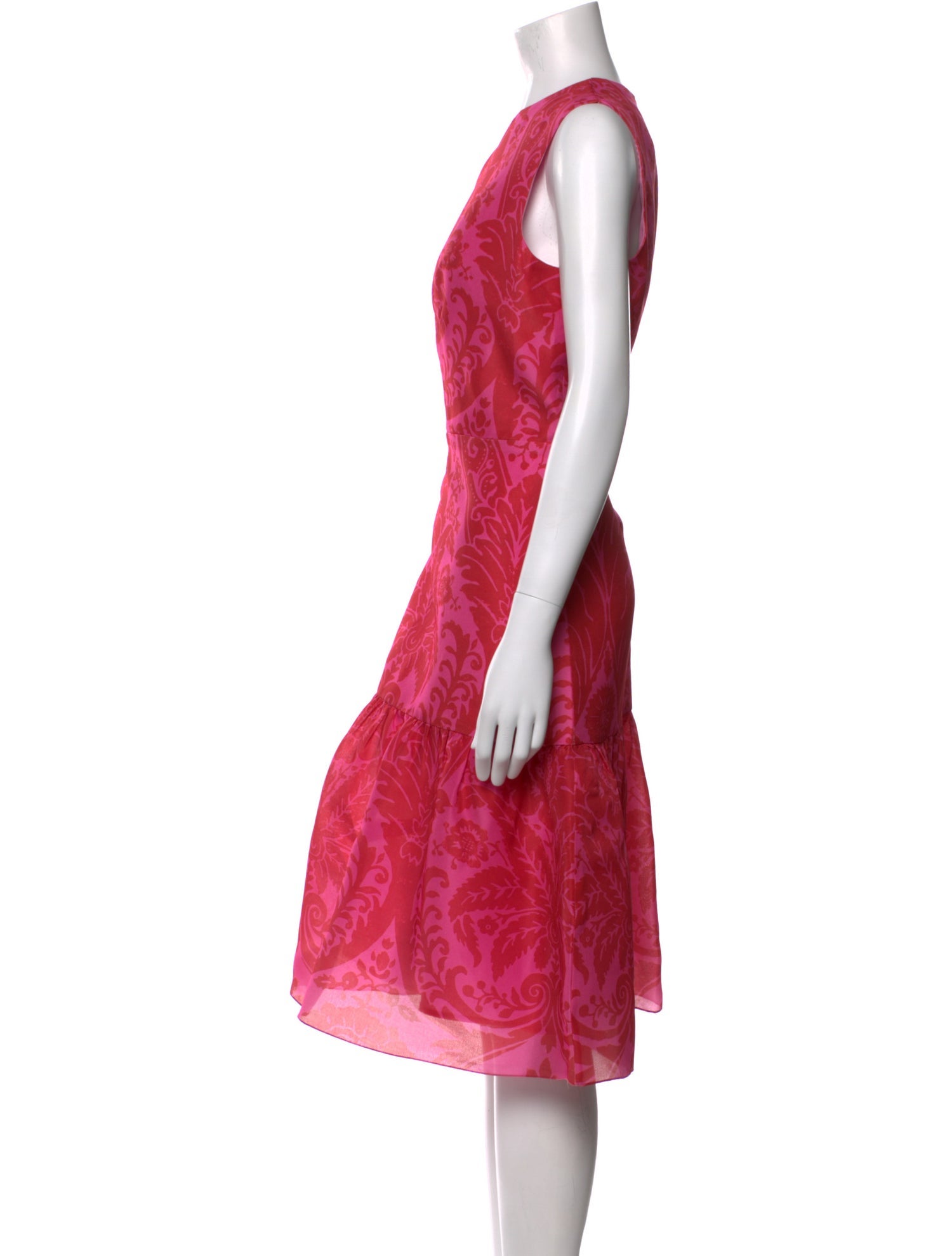 Carolina Herrera Silk Midi Length Dress w/ Tags